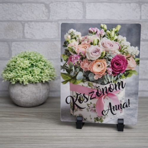 Saját fotóval kérhető fémlap 20x25